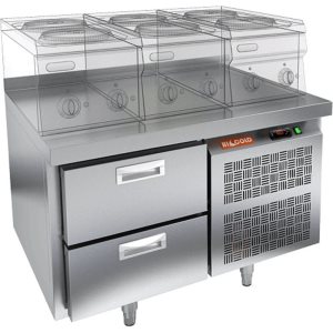 Копия Стол охлаждаемый HiCold GN 2/TN LT О SH под тепловое оборудование