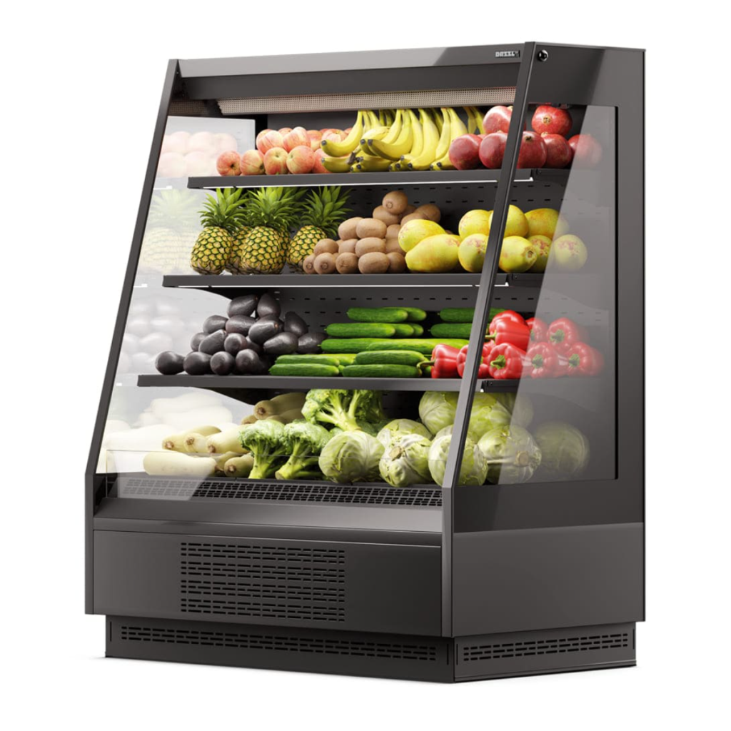 Горка холодильная Dazzl Vega 080 H160 Plug-in 250 фруктовая
