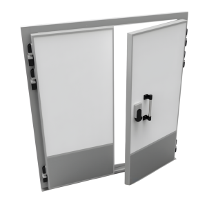 Дверь холодильная распашная двустворчатая НТ-РДД-2400*2400/120 - Изображение 4