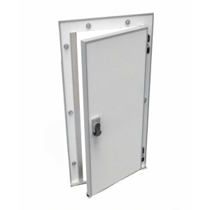 Дверь холодильная распашная одностворчатая НТ-РДО-800*2100/80 (с металлической рамой) - Изображение 3