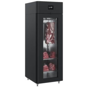 Шкаф холодильный для вызревания мяса Polair CS107 Meat черный, со стеклом (Тип 2)