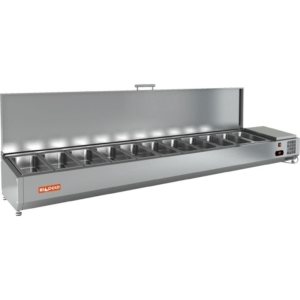 Витрина холодильная для ингредиентов HICOLD VRTU 2280 1/3 