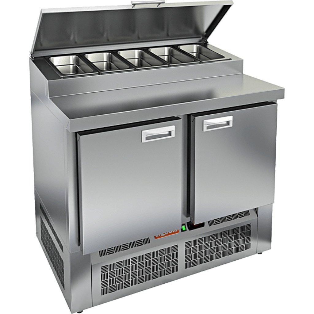 Стол холодильный для пиццы HiCold PZE1-11GN (1/3)