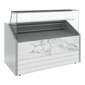 Витрина морозильная Carboma GC75 SL 1,8-1 фронт нестандартный цвет - Изображение 3