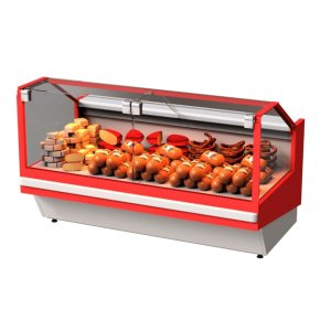 Витрина холодильная Kifato Берлин 2500 (встроенный агрегат)