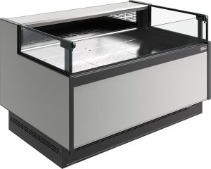 Витрина холодильная Carboma GC110 SP 0,94-2 рыба на льду открытая с боковинами (версия 2.0) (9006-0430)