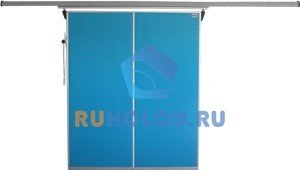 Откатная холодильная дверь Север НТ-ОХД 2000*3000/120