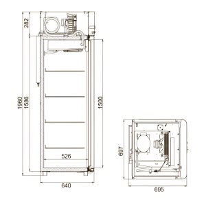 Шкаф морозильный Polair CB105-Sm - Изображение 5