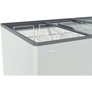 Ларь морозильный с прямым стеклом Frostor F 250 C серый - Изображение 2