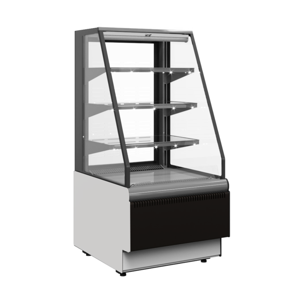 Витрина кондитерская Carboma KC70 VM 1,3-2 Standart (9006-9005) открытая